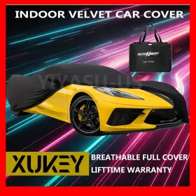 11w06716-bkebus Xukey Car Cover Indoor Scratch Stretch Dust-proof Custom Black For Ford Mustang 2014