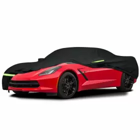 Yidexin 715377760609 Waterproof Car Covers For 2014-2019 C7 Stingray Custom Fit Cover Chevy Cor