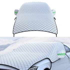 Zbgun Zb234 Car Half Cover Sunshade Windshield Hood Front Window All 1 Pc Silver #03