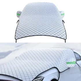 Zb234 Zbgun Car Half Cover Sunshade Windshield Hood Front Window All 1 Pc Silver #03