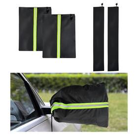 Ziciner Ziciner-787sm 4 Pcs Side Mirror Covers And Windshield Wiper Durable Snow Mir