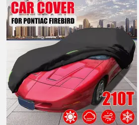 Mxh202308311216 Ztt For Pontiac Firebird 1967-02 210t Full Car Cover All Weather Protect Waterproof