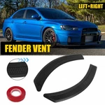 Black Front Fender Side Vent Cover For 2002 2003-2016 Mitsubishi Lancers 2PCS Us New. Price: $15.19.