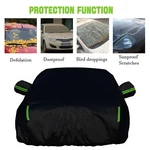 Full Car Cover For Mercedes-benz Uv Snow Dust Rain Resistant Protection Black New. Price: $35.95.