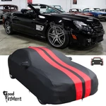 For Mercedes-benz Sl Amg Car Cover Stretch Satin Scratch Dustproof Indoor Black New. Price: $115.33.