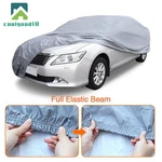 Car Cover Gray Color Rain Uv Heat Resistant Size 570 X 190 160CM Layers Full New. Price: $26.31.