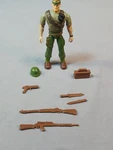 Commando Sgt. 5" Scale G.i. Joe Cobra Savage 1994 Complete Used. Price: $6.00.