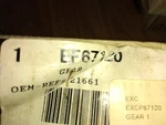 New Pai EF67120 Gear For Eaton Fuller Rt 6613 Trans 21661. Price: $37.50.