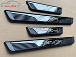 4PCS Black Door Scuff Sill Cover Panel Step Protector Ford Accessories New. Price: $39.99.