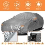 Sliver Full Car Cover W/ Zipper For Mercedes-benz All Weather Rain Protection New. Price: $37.89.