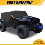 One Cab Car Cover Custom For Jeep Wrangler Jk Jl Hardtop 4 Door W/ Zipper New. Price: $38.49.