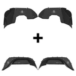 Hooke Road Front & Rear Aluminum Inner Fender Liner Fit 20-26 Jeep Gladiator Jt New. Price: $249.35.