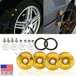 4X Gold Jdm Quick Release Fasteners Universal Bumper Trunk Fender Hatch Lids Kit New. Price: $9.99.