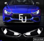 Left Right Side Pair Headlight Lens Cover Lamp For Maserati Ghibli M157 2014-19 New. Price: $149.60.