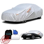 Tozaroa Waterproof Car Cover 209-218", Sedan/coupe, With Sun Shade New. Price: $58.69.