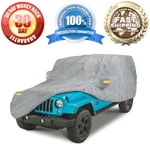 Waterproof Fabric Gray Car Cover For Jeep Wrangler 2-DOOR Models 1976-2022 New. Price: $79.99.