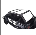 Dirty Dog 4X4 Sunscreen For Jeep Wrangler Jk Unlimited 4-DOOR 2007-2018 New. Price: $52.00.