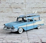 California Dreamer Vintage Nomad Wagon With Surfboard Car Home/office Decor New. Price: $119.95.