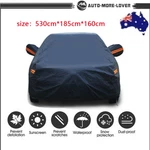 Rain Uv Dust Resistant Universal For Sedan Protection Breathable Car Cover 3XXL New. Price: $32.20.