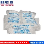 5 Pack Clear Plastic Disposable Car Cover Temporary Universal Rain Dust Garage New. Price: $28.90.