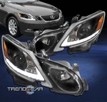 For 2006-2011 Lexus GS350 GS460 Hid/non-afs Led Projector Headlights Lamps Black New. Price: $469.95.