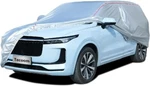 Tecoom Hard Shell Car Cover Door Shape Zipper Design Waterproof Uv-proof -silver Used. Price: $49.00.