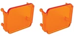 Pair Of Rigid Amber Snapon Polycarbonate Lens Covers For D-series Led Pod Lights New. Price: $38.95.