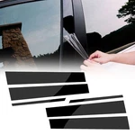 Fit Toyota Corolla 2014-2018 6X Glossy Pillar Posts Door Trim Cover Sticker Eco New. Price: $13.29.