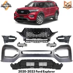 Front Bumper Cover Fascia & Grille Assembly Kit 2020-2024 Ford Explorer New. Price: $1124.99.