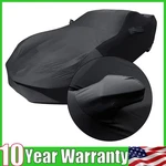 Black Indoor Car Cover Breathable Dust-free Protective For Corvette C8 New. Price: $85.25.