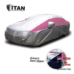 Titan Brilliant Color Poly Sedan (186-202" Long) Silver With Fuchsia Stripe New. Price: $49.29.