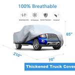 Labwork Waterproof Full Car Cover Pickup Truck Sun Rain Snow Dust Resistant New. Price: $26.09.
