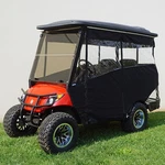 Enclosure For Yamaha Drive, With Rear Seat Black Color Golf Carts; ENC-030-B New. Price: $637.00.