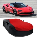 Car Cover Stain Stretch Dustproof Custom Black For Ferrari SF90 Spider/ Stradale New. Price: $103.60.