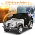Neverland Half Car Cover Uv Protect For Jeep Wrangler Doors Jku Jlu 2007-2024 New. Price: $51.09.