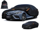 Kayme 10 Layers Car Cover For 2 A4 Fit Sedan-length (186" To 195"), Pe-black New. Price: $99.99.