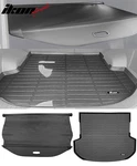 Fits 21-23 Hyundai Santa Fe 3D Tpe Rear Trunk Mat Cargo Liner Pad + Cover New. Price: $98.99.