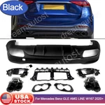 GLE53 Style Rear Diffuser+tailpipes For Mercedes Benz W167 Sport Bumper 19+ New. Price: $445.99.