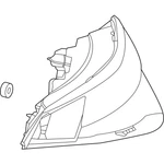 Genuine Mercedes-benz Oe Rear Lamp Combination 223-906-23-00 New. Price: $414.69.