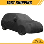 One Black Waterproof Car Cover Mirror Pocket Yl 480*185*170CM Universal New. Price: $56.49.
