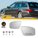 Mirror Glass Replacement Heated W/backing Side Lh Rh For 2007-2009 Mercedes E350 New. Price: $27.54.