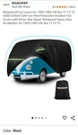 All-weather Waterproof Car Cover For Vw Bus T1 T2 T3 Includes Storage Bag New. Price: $125.00.