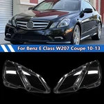 Pair Front Headlight Lens Cover For Mercedes Benz W207 C207 E-coupe 2010-2013 New. Price: $69.34.