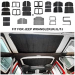 Hardtop Tailgate Sound Deadener Headliner Insulation For Jeep Wrangler 1997-2024 New. Price: $65.99.