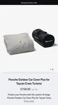 Porsche Taycan Cross Turismo Outdoor Car Cover Plus 9J104400011 Tequipment Oem Used. Price: $399.00.