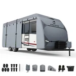 Vinpatio Heavy Duty 7-LAYER Rv & Travel Trailer Cover Fits 20'-22' Camper New. Price: $134.99.