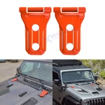 Orange Front Engine Hood Hinge Cover For Jeep Wrangler Jlu Gladiator 2018-UP New. Price: $24.39.