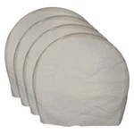 Aes Industries 16" Canvas Tire Covers New. Price: $24.06.