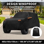 Car Cover W/ Left Side Door Zipper 210D-PU Ford Bronco New. Price: $53.27.
