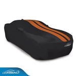 Coverking Black Satin Stretch Car 2010-2015 Camaro Inferno Orange Stripes New. Price: $519.99.